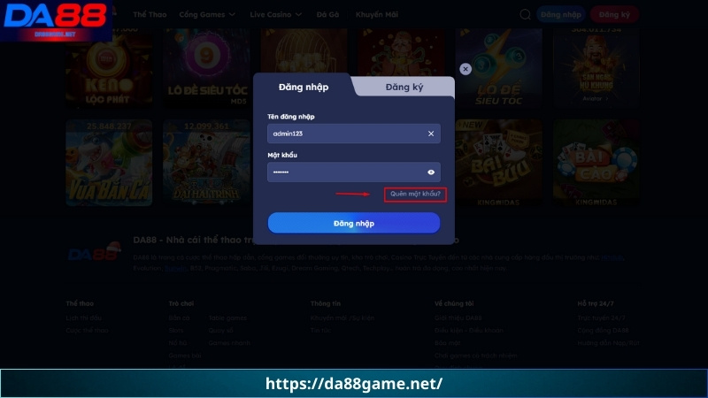 FAQ - Các lỗi đăng nhập DA88 thường gặp nhất