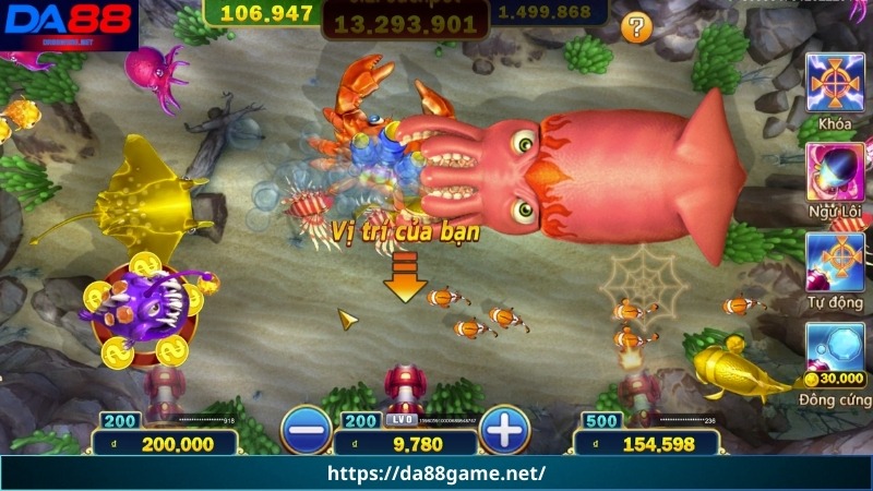 Kinh nghiệm chơi bắn cá Jackpot Fishing DA88 hiệu quả