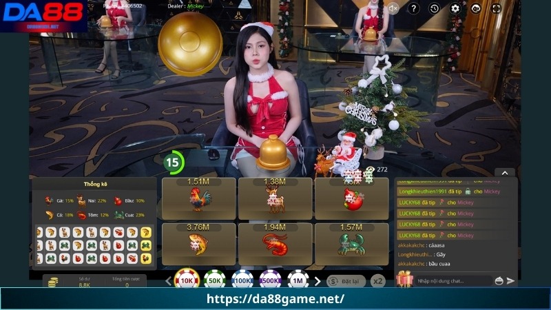 Kinh nghiệm đặt cược Bầu Cua Bigwin DA88